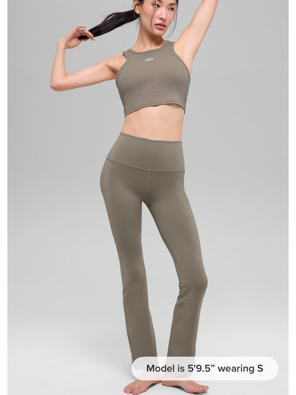 ALO Yoga 3 piece set - Bootcut Legging, Aspire Tank, Splendor Bra